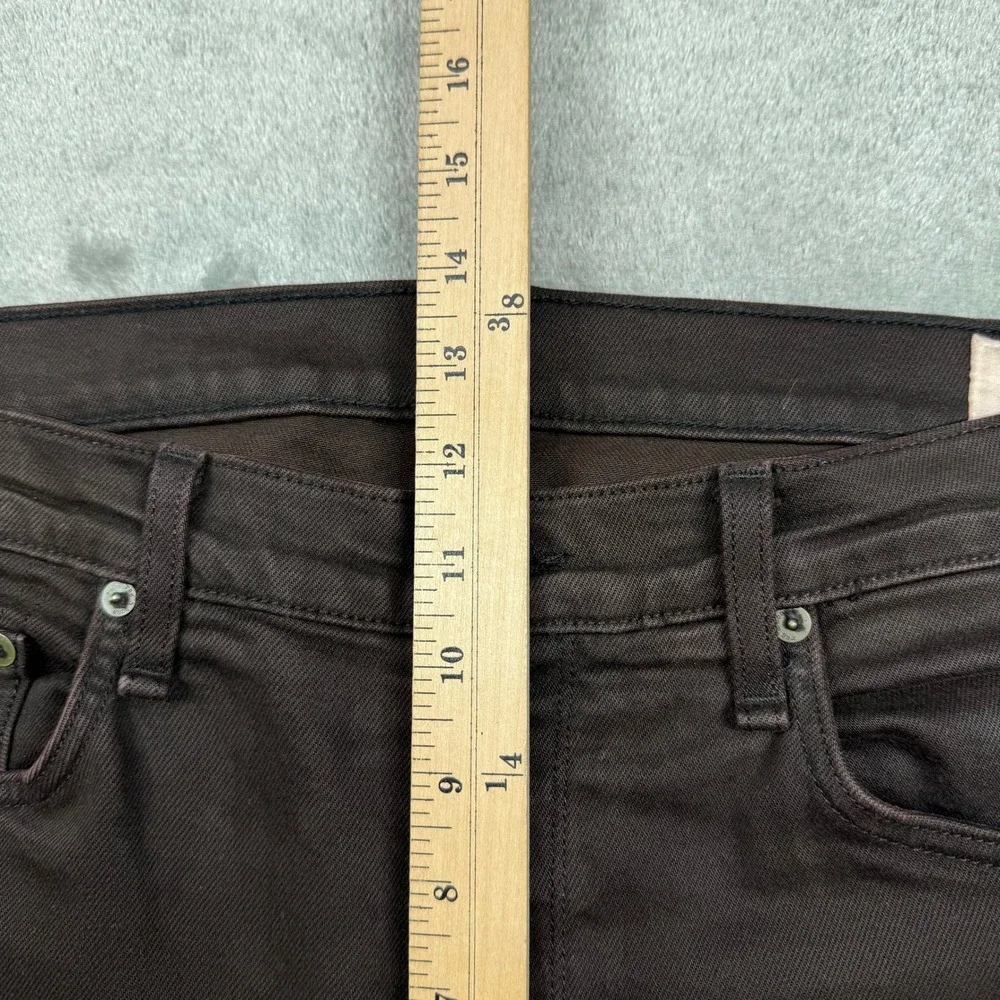 Rag & Bone Fit 2 Slim Mens Jeans Size 36 Brown Denim Button Fly Pants Indie Rock